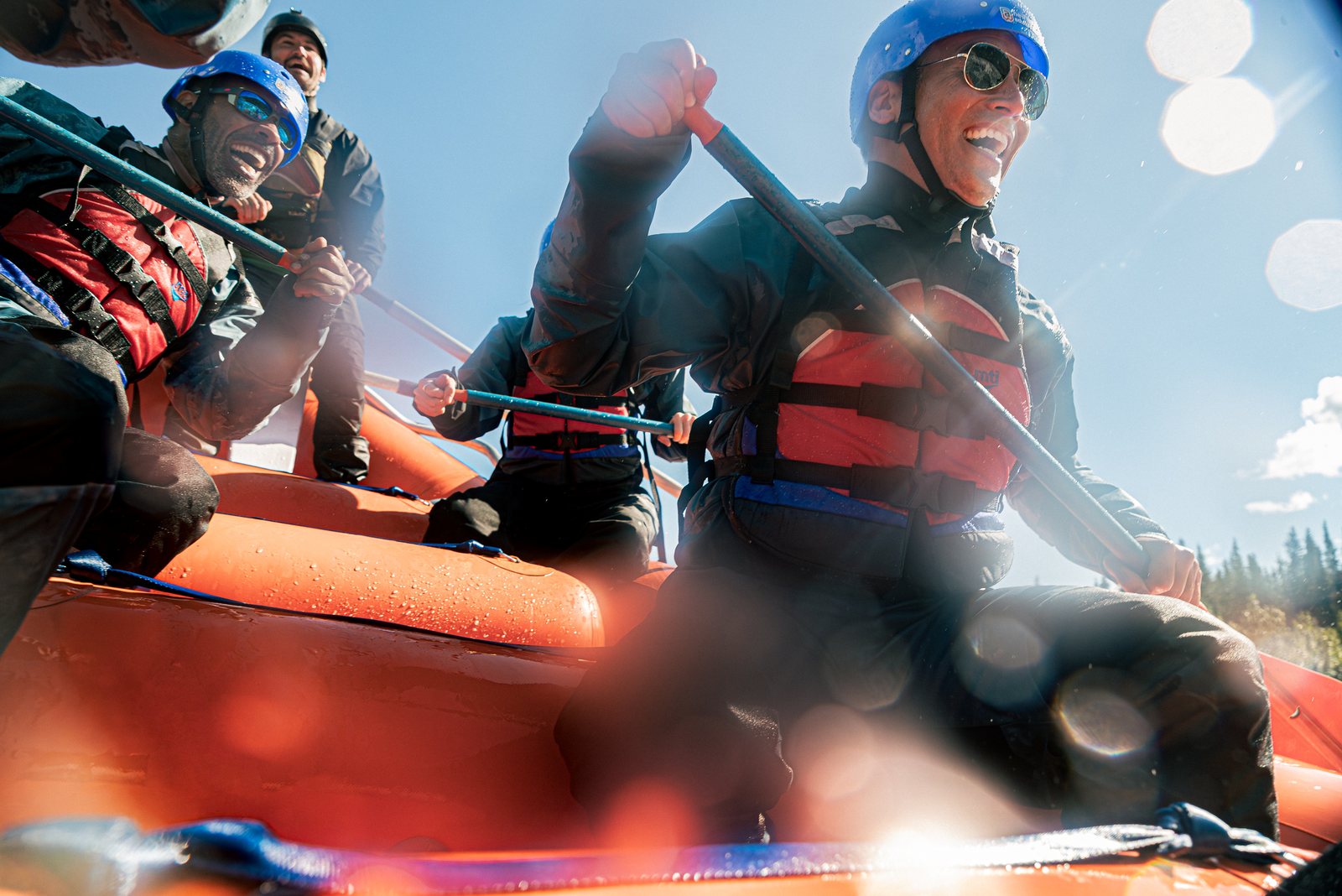 Alaska 2024 land-tour photography: Rafting
