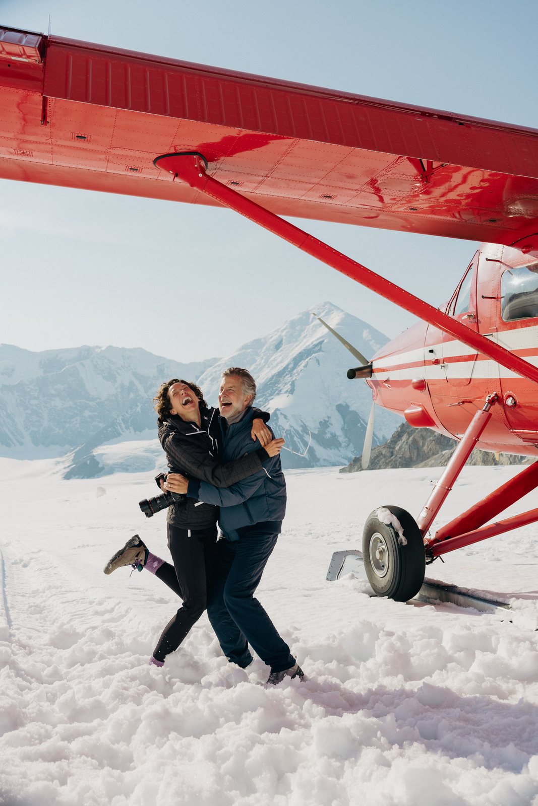 Alaska 2024 land-tour photography: Glacier landing