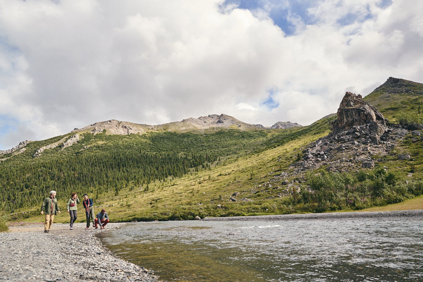Alaska 2024 land-tour photography: River hike