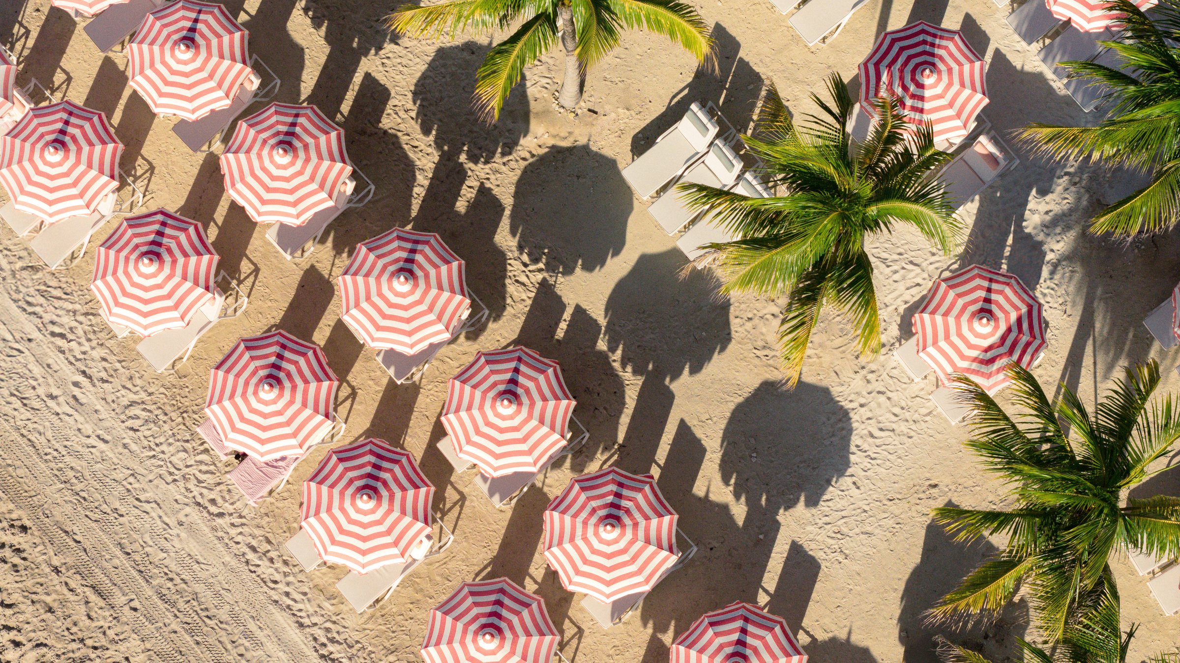 Aerial of the lagoon at Celebration Key
